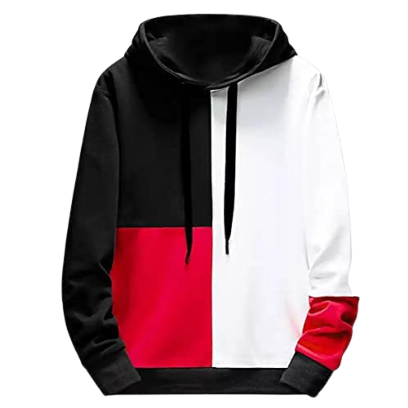 Men's & Women's Fleece Sweatshirt Hoodies with Solid Pattern Long Sleeves Hooded Neck Regular Fit and Standard Length