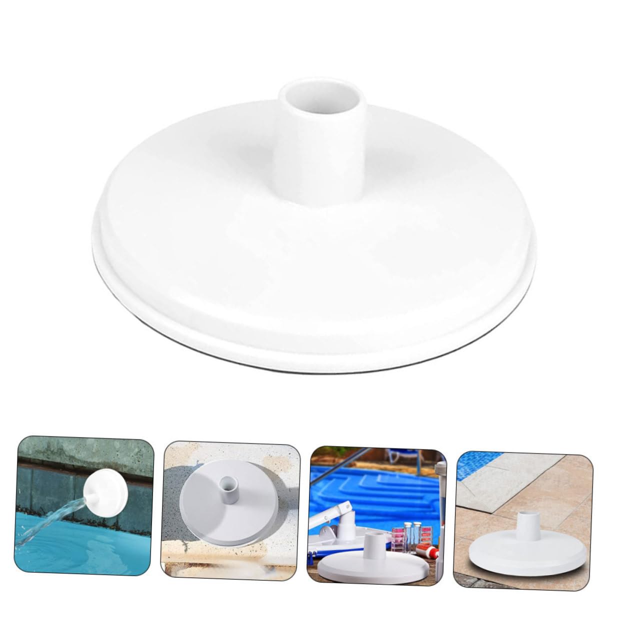 TOYANDONA 3 Pièces Plaque de Vidange pour Aspirateur de Piscine Accessoire de Nettoyage Durable pour Remplacement pour Skimmer Optimise Entretien et Économise