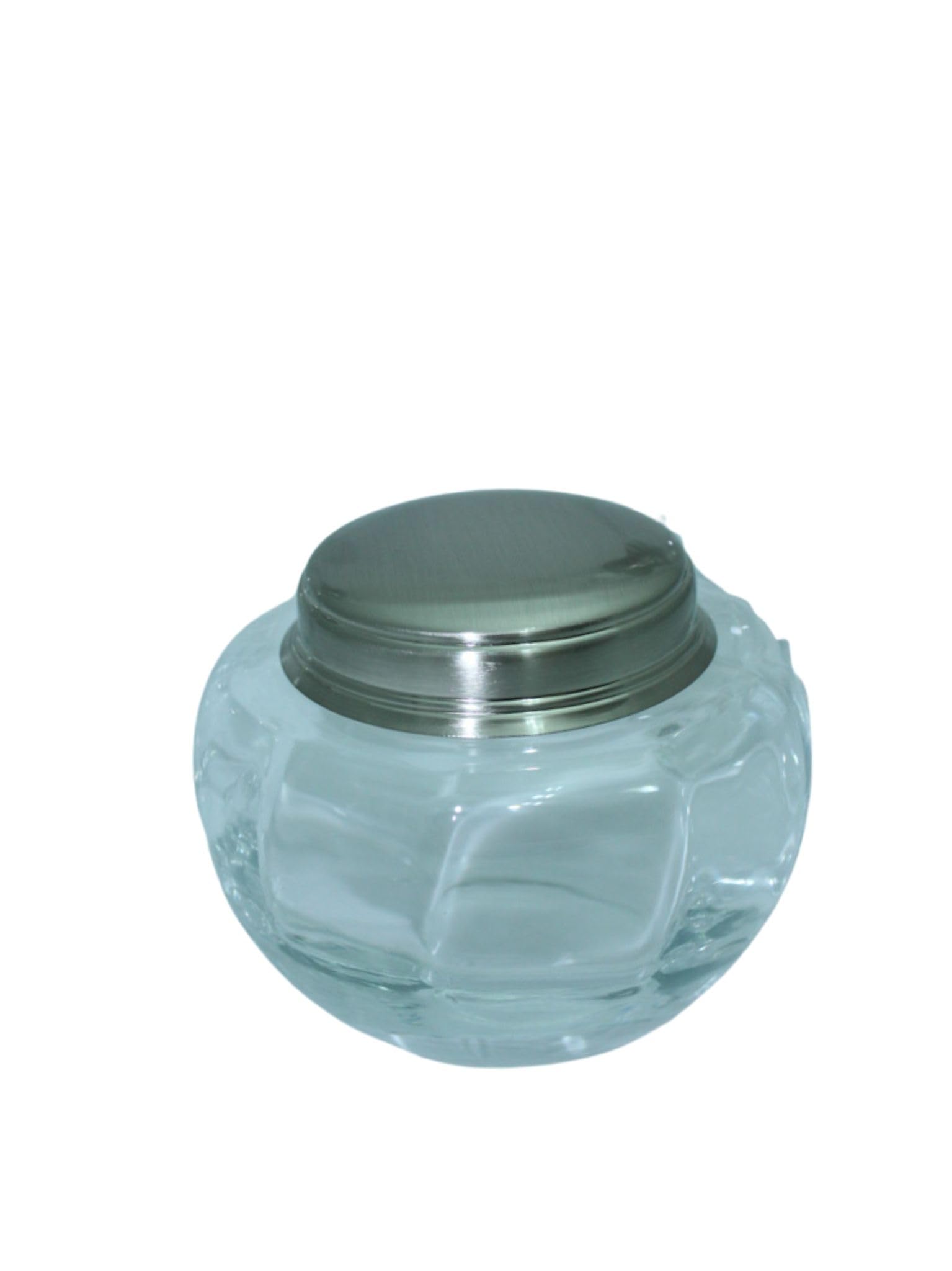 DONREGALOWEB DRW - Juego de tocador de Cristal y Metal en Color Plateado