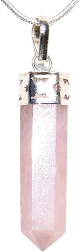 Zenergy Gems - Dije perfecto con piedra preciosa natural cargada del Himalaya cadena de plata de 20 corazĂłn de carga de selenita incluido Zenergy Gems - Dije perfecto con piedra preciosa natural cargada del Himalaya cadena de plata de 20 corazĂłn de carga de selenita incluido