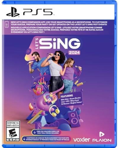 Let's Sing 2024 + 2 Mic (�A����:�k��) - PS5