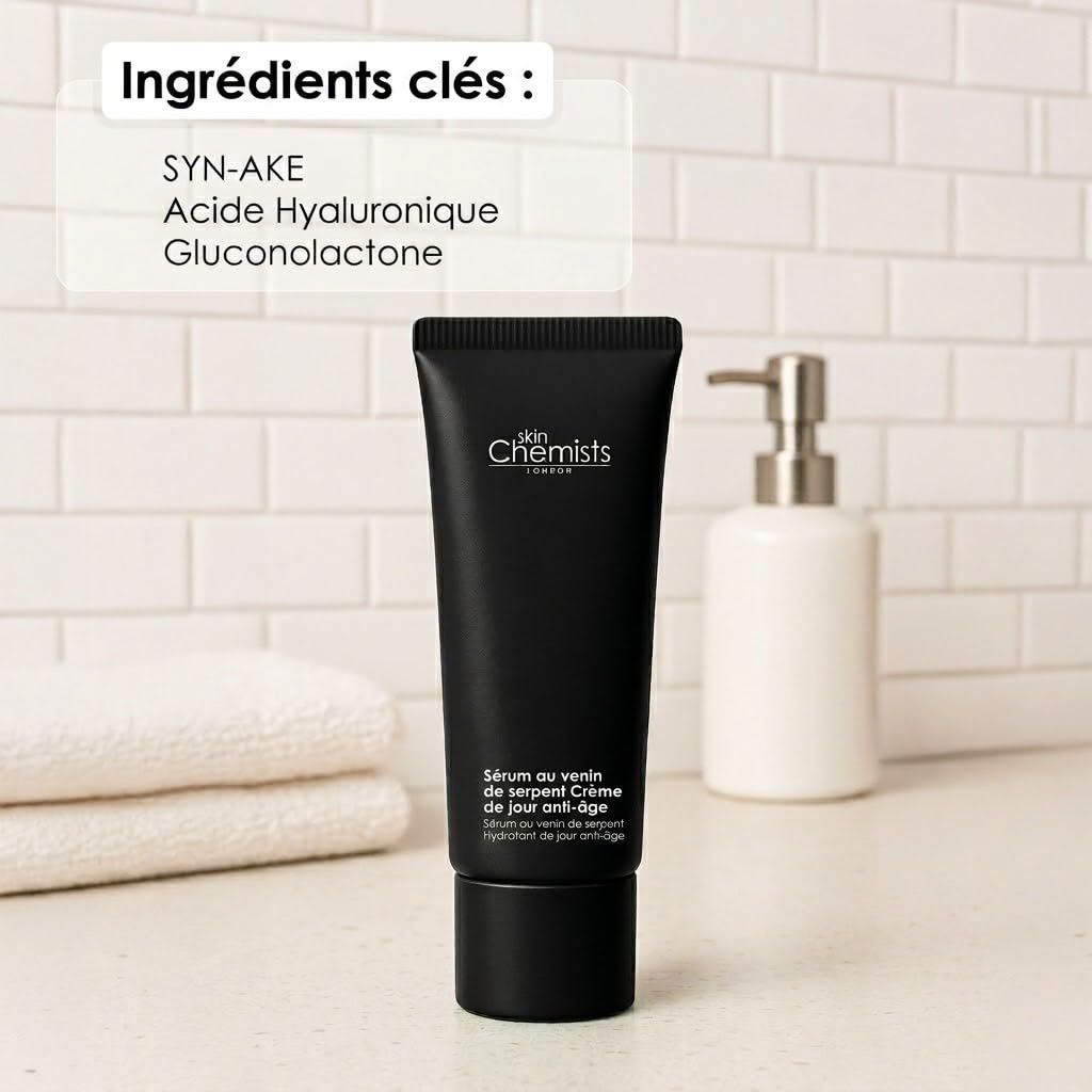 skinChemists Snake Serum Anti-Ageing Day Moisturiser 50ml