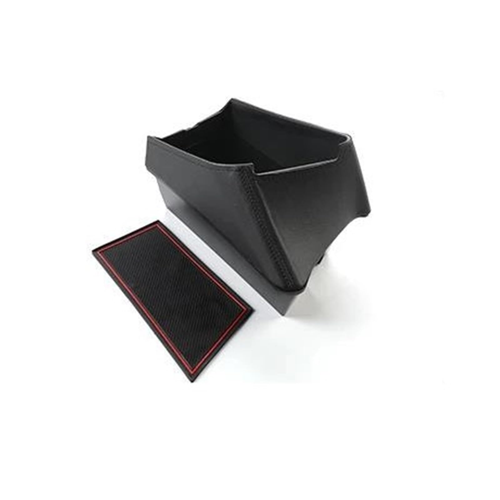 Fcaopcwama Black Lhd For Bmw X1 F48 F49 X2 F39 2016-2022 Lhd Car Armrest Organizer Center Console Extra Storage Box Auto Interior Car Armrest Storage Box