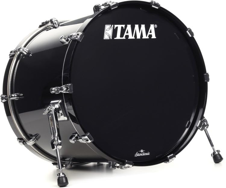 Tama Starclassic Walnut/Birch Bass Drum - 18 x 22 inch - Piano Black