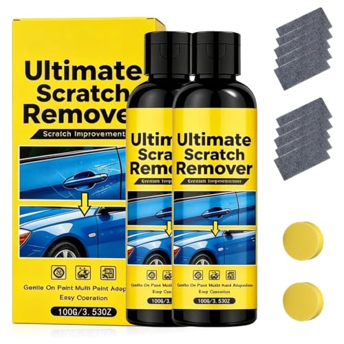 NanoPolix Scratch Remover (2set) 60-Second Surface Scratch Fix Scratch Remover Cloth Car Cloth Scratchs Removers All Paint Colors Polishing Kit Quick Repair Scratches and Restore Shine