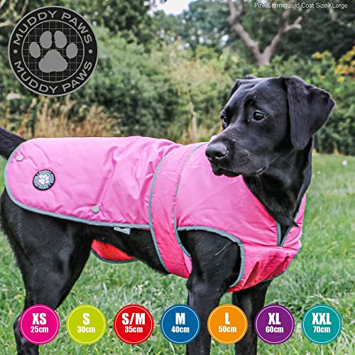Ancol Muddy Paws Storm Guard Hundemantel, Größe XL, Rosa