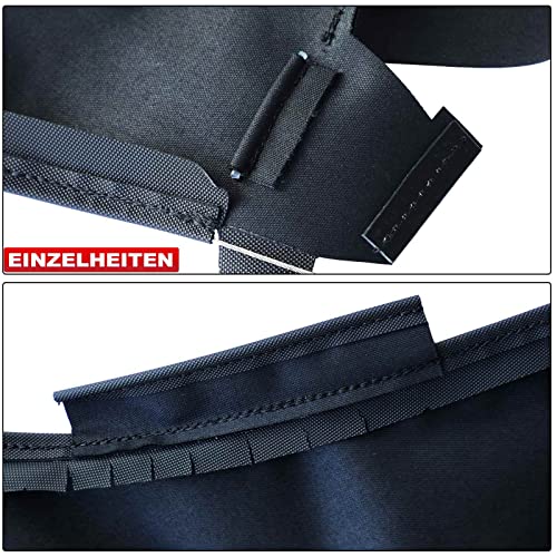 Frankberg Cabrioverdeck Softtop Verdeckbezug Schwarz Kompatibel mit Z3 Roadster E36 1996-1999 3er E36 1994-1998 3er Cabriolet E36 1994-1999 Replace# 10-04-E36-031
