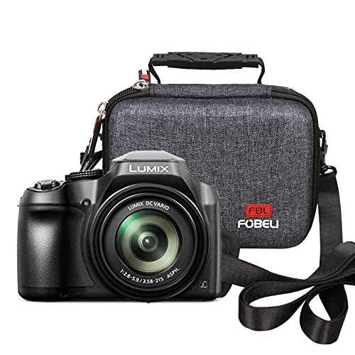 Fblfobeli Hard Eva Carrying Case Compatible With Panasonic Lumix Fz80 4K Digital Camera 18.1 Megapixel Video Camera, Shockproof Protective Travel Bag (Case Only) #TOP6