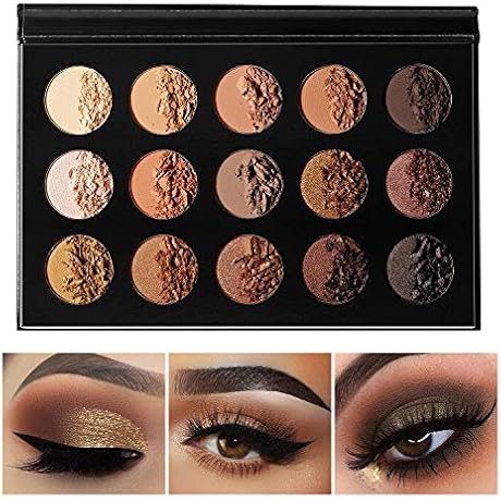 Nude Gold Eyeshadow Palette - Your Brown Eyes' Perfect Companion