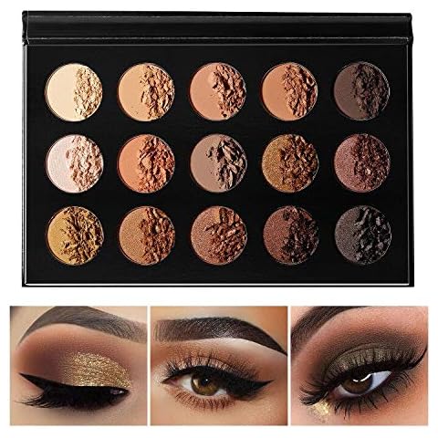 Nude Gold Eyeshadow Palette Cover