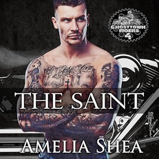 The Saint Audiolibro Por Amelia Shea arte de portada