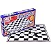 Price comparison product image KandyToys M.Y Draughts Game - Traditional Checkers Board Game for Kids & Adults