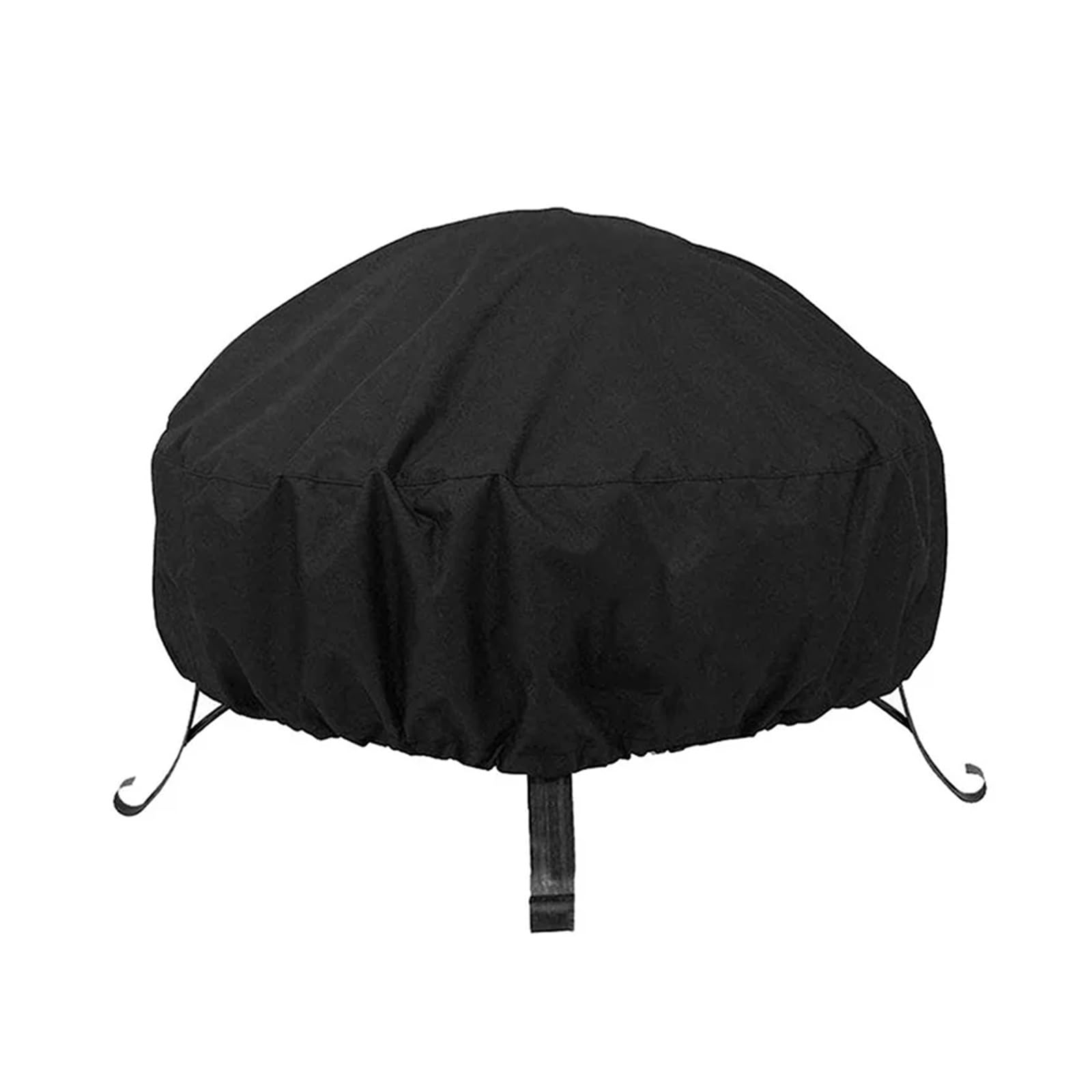 Copertura for braciere da esterno impermeabile con coulisse, antipolvere for stufa domestica Copertura Rotonda per Braciere(77xH31cm)