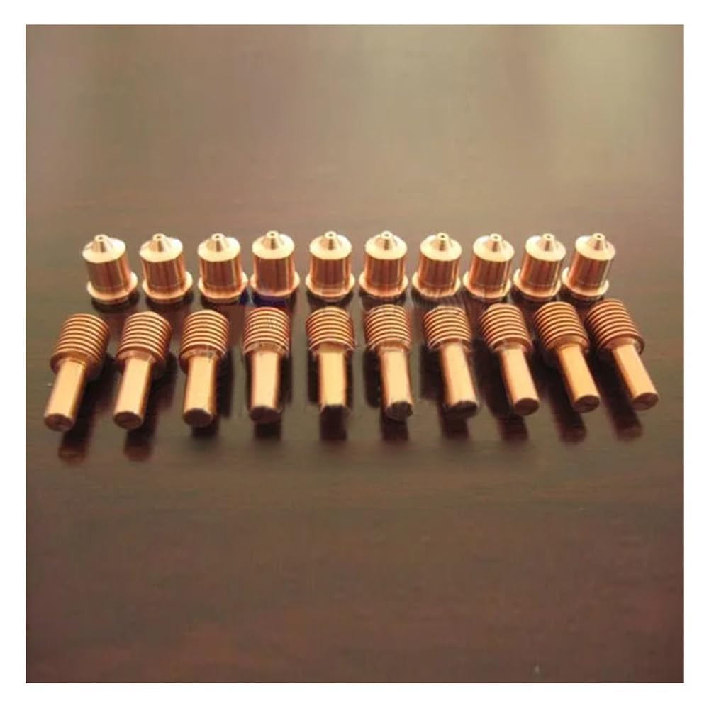 Buse 220671 et électrode plasma PMX45 pour torche T45v de découpeuse, lot de 70 pièces
