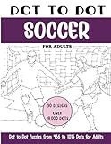 dot to dot soccer for adults: soccer connect the dots book for adults (over 19000 dots)