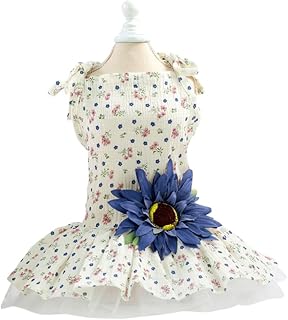 Balacoo Roupas De Cachorro Para Animais De Estimação Roupas De Margarida Vestido De Festa Para Cachorro Vestido De Animal De Estimação De Casamento Vestido De Cachorro Vestido De