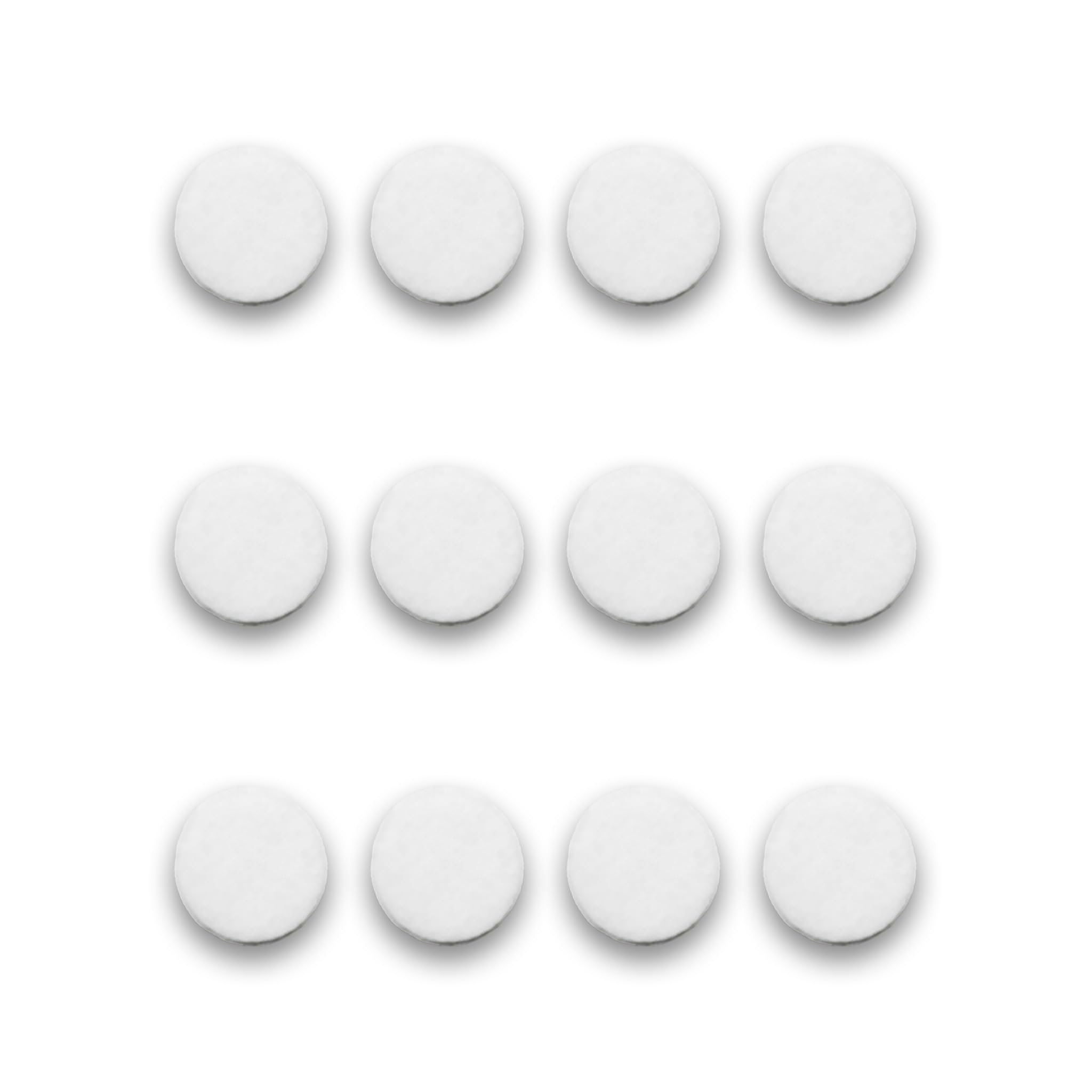 NispiraDisposable Replacement Filters Compatible with Omron Healthcare Filters 1/2" NE-C18 NE-C25 C30FL 9930, 12 Pack White