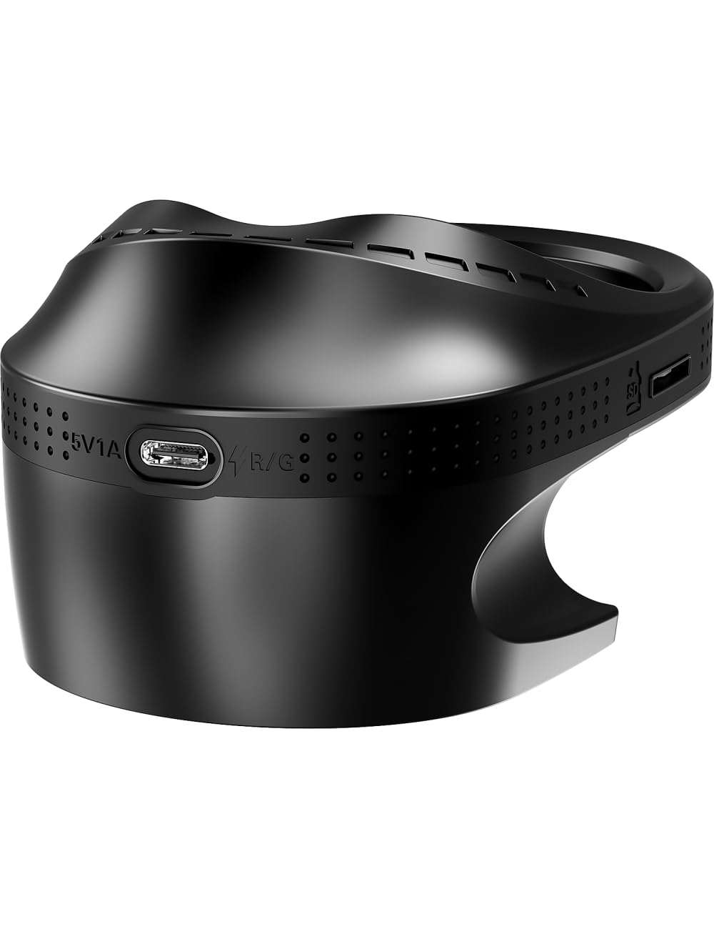 Loupe Numérique Micro Mouse, LED Blanche et LED UV, Noir et Gris, Grossissement 5X, 6X, 8X, 10x