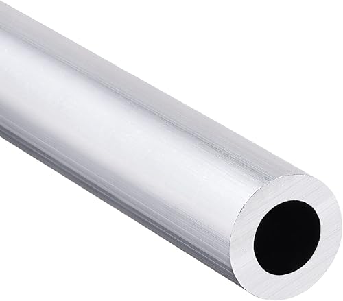 Miniatura 3 de uxcell 6063 Tubo redondo de aluminio 0.394 in OD 0.236 in Diámetro interior 9.843 in Longitud Tubería 2 PC