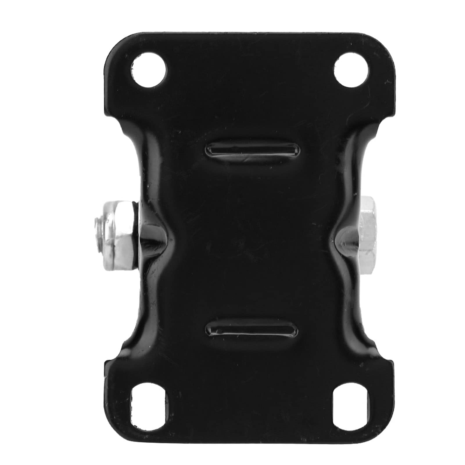 Ruote in nylon da 2 pollici con piastra superiore in metallo e baricentro basso, set di 4 ruote girevoli fisse e girevoli per carrozze ristorante, carrelli e auto leggere