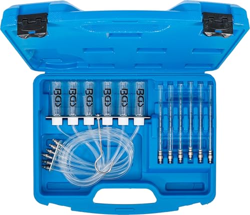 BGS Common Rail Tester Motoren Diesel Injektor Einspritzdüsen Rücklaufmenge 8101 Prüfgerät Prüfer CDI Einspritz Düsen