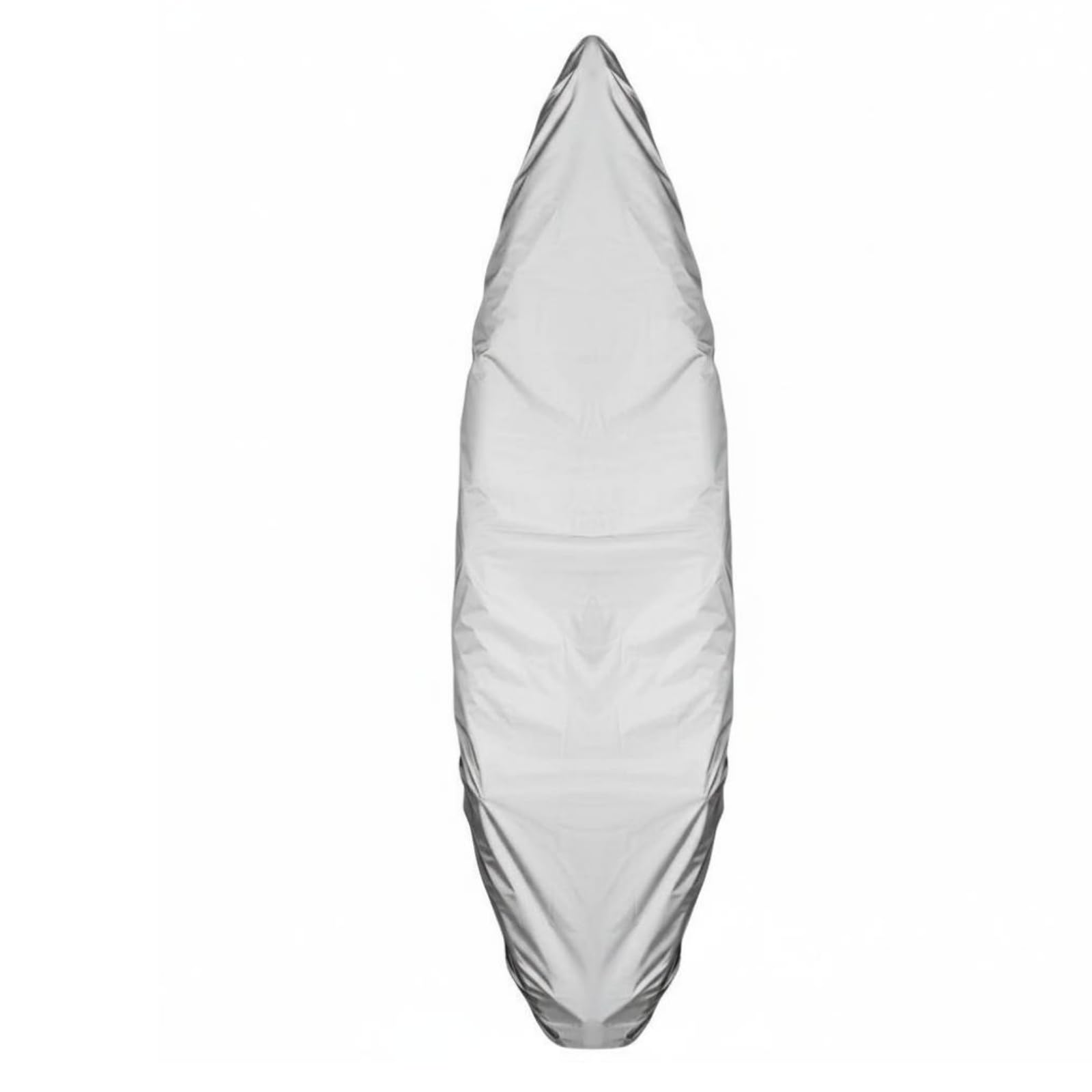 Copertura Kayak Impermeabile Oxford 210D Copri Kayak Impermeabile Portatile Copertura Canoa Antipolvere per Rimessaggio, Trasporto, Argento, 3.1-3.5 Metri