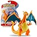 Auswahl Battle Feature Figuren | Pokemon | bewegliche Deluxe Action Figur, Spielfigur:Glurak