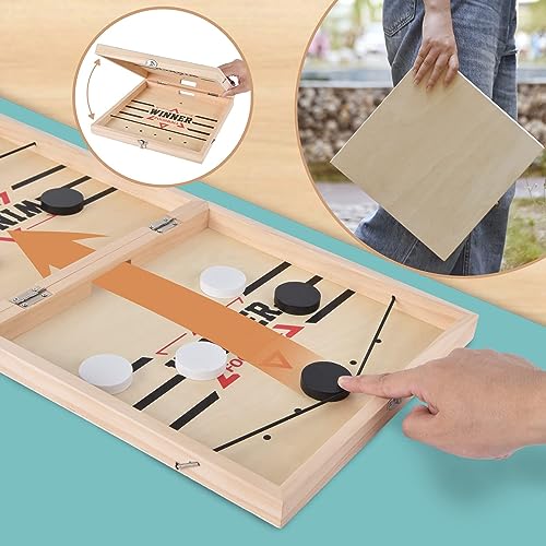 Foldable Fast Sling Puck Game - Image 4