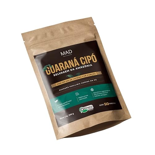 Guaraná Cipó MAD 250G - Energia e Foco