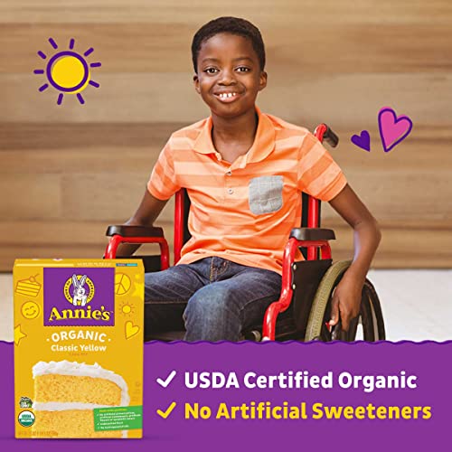 Annie's Homegrown Organic, Non-Gmo Classic Yellow Cake Mix, 21 Oz (Pack Of 8) #TOP2