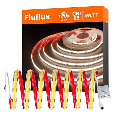 Kit Tira LED COB 4000K 16.4FT 5W/FT Dimmable miniatura 2