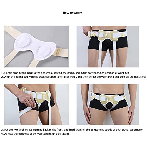 Set de 2 Fajas para Hernia con Almohadillas Removibles, Talla M miniatura 7