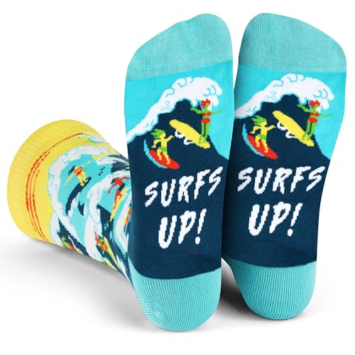 Lavley Surfs Up Socks for Surfers