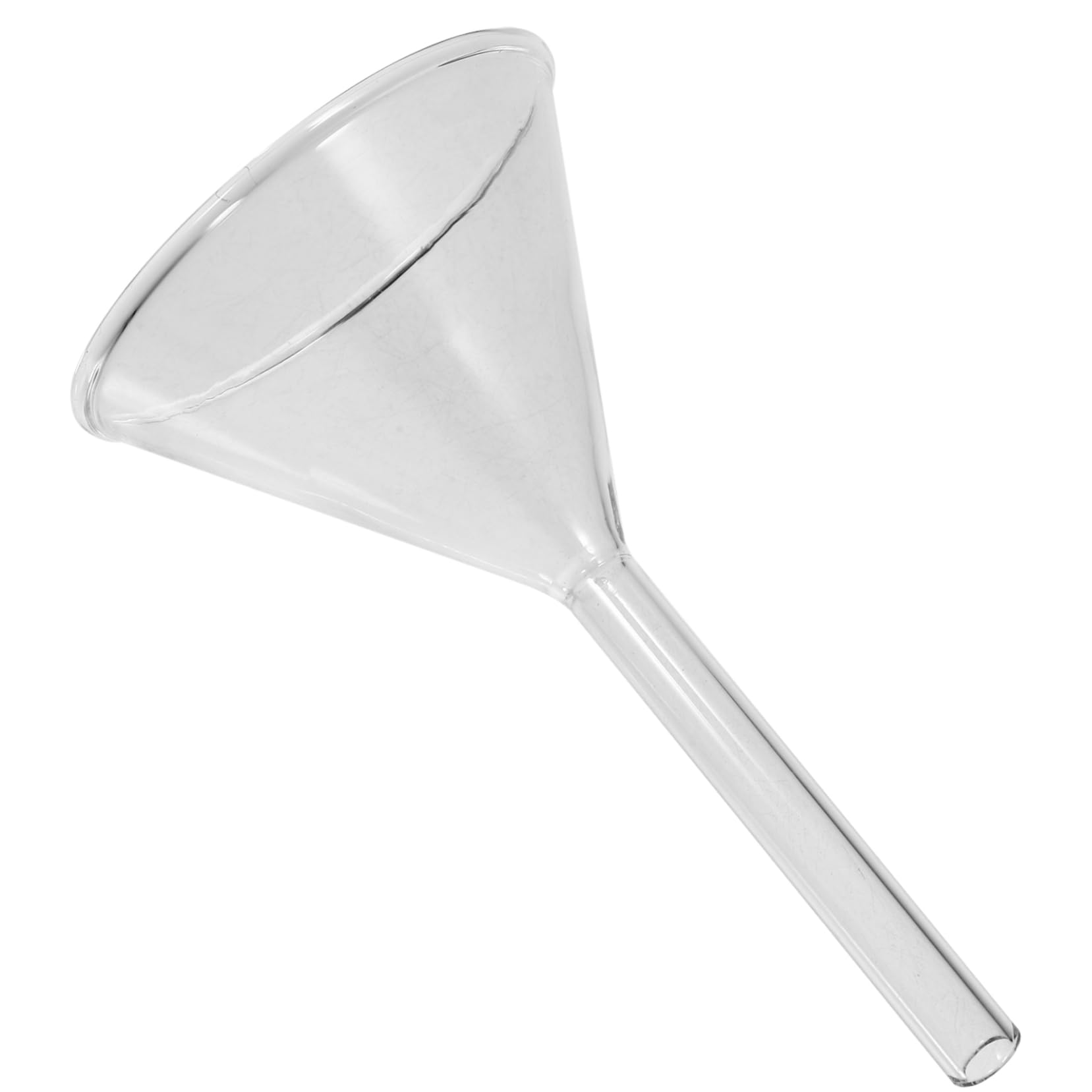 TIDTALEO 60mm Triangle Funnel in Glass for Funnels Analytical Chemistry Labware Tool