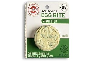 Three Little Pigs Sous Vide Egg Bite Spinach and Feta