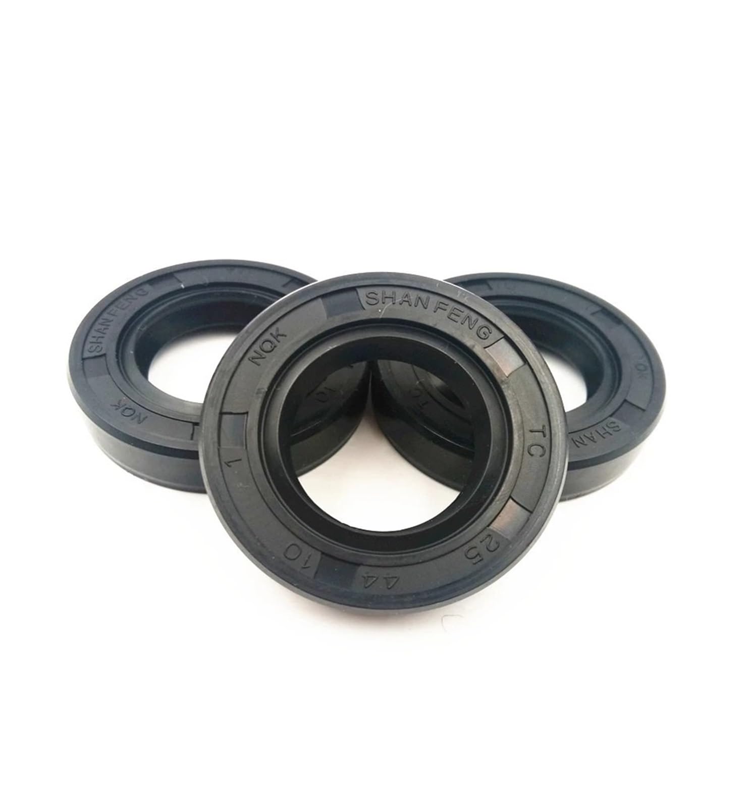 Bexiujuvx One Color 10Pcs 8X25x7 8X25x8 8X25x9 8X25 Skeleton Oil Seals Radial Shaft(Tc 8X25x7 Nbr)