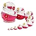 LK King&Light - 10pcs Butterfly Russian Nesting Dolls Matryoshka Wooden Toys