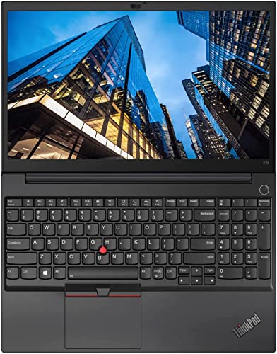 Image of Lenovo ThinkPad E15 Gen3 15.6 inch FHD IPS Business Laptop, AMD 8-Core Ryzen 7 5700U (Beat i7-1165G7), 16GB RAM 1TB PCIe SSD, Wi-Fi, Webcam, Full-Size English Keyboard, Windows 11 Pro, Black