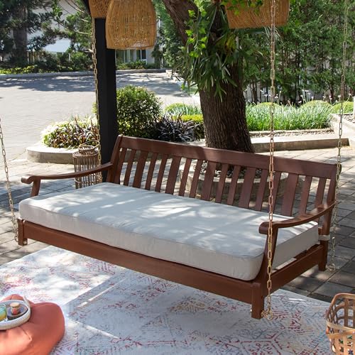 Cambridge Casual Como Solid Mahogany Wood Outdoor Swing...