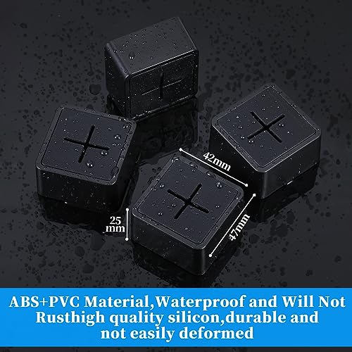 Foto von 4 Stück Geschirrtuchhalter Selbstklebend Geschirrtuchhalter Ohne Bohren Handtuchhaken Türhandtuchhalter Selbstklebend Handtuchhalter Küche Handtuchclip ABS Handtuchklemme für Badezimmer Küche und Haus