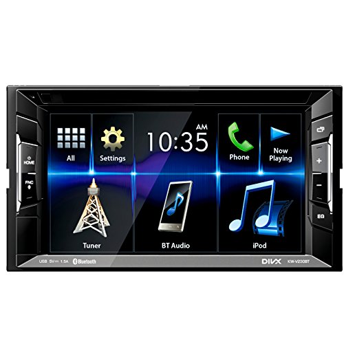 JVC KW-V230BT Multimedia Receiver 6.2' WVGA Clear Resistive Touch...
