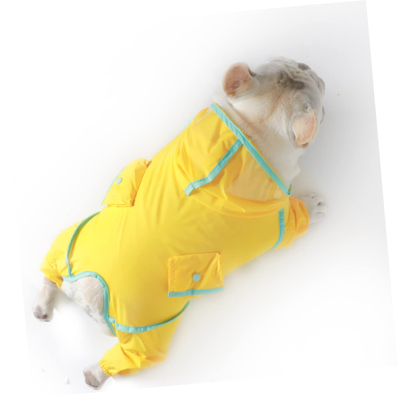 3 Pièces imperméable pour Chien Dog Coat Manteaux pour Chiens Dog Clothes Poncho Pluie imperméable Mode vêtements de Pluie Petits et Moyens Chiens Chiot Buse de Graisse Nylon