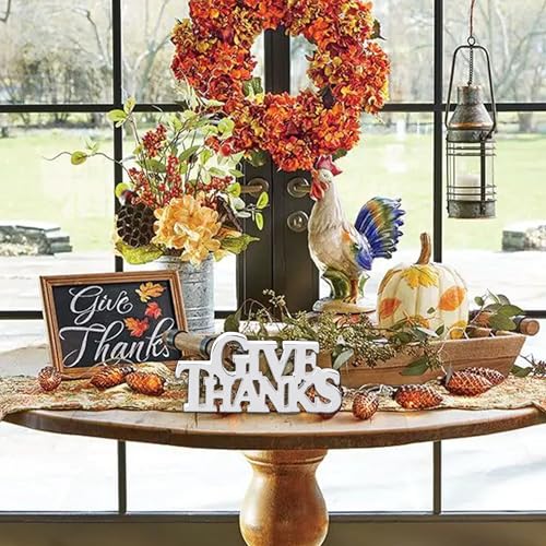 Sintosin WW2024 Rustic Small Give Thanks Sign thumb #3