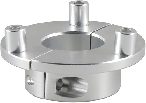 Miniatura 3 de UAUS plata 1.417 in CNC adaptador para 1.5 pulgadas 66cc 80cc motorizado bicicleta bicicleta