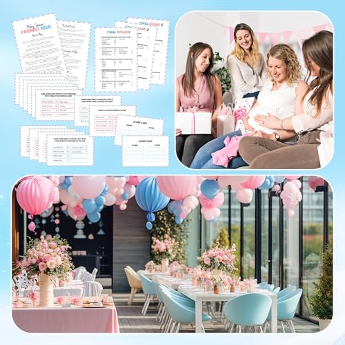 Juego Trivia Baby Shower con Buzzers y Tarjetas miniatura 5