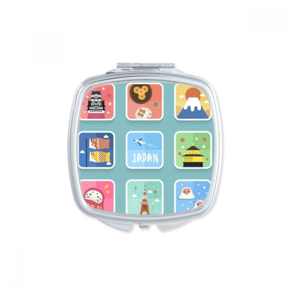 Miroir de poche compact et incassable contre les miroirs de sac trop lourds et encombrants