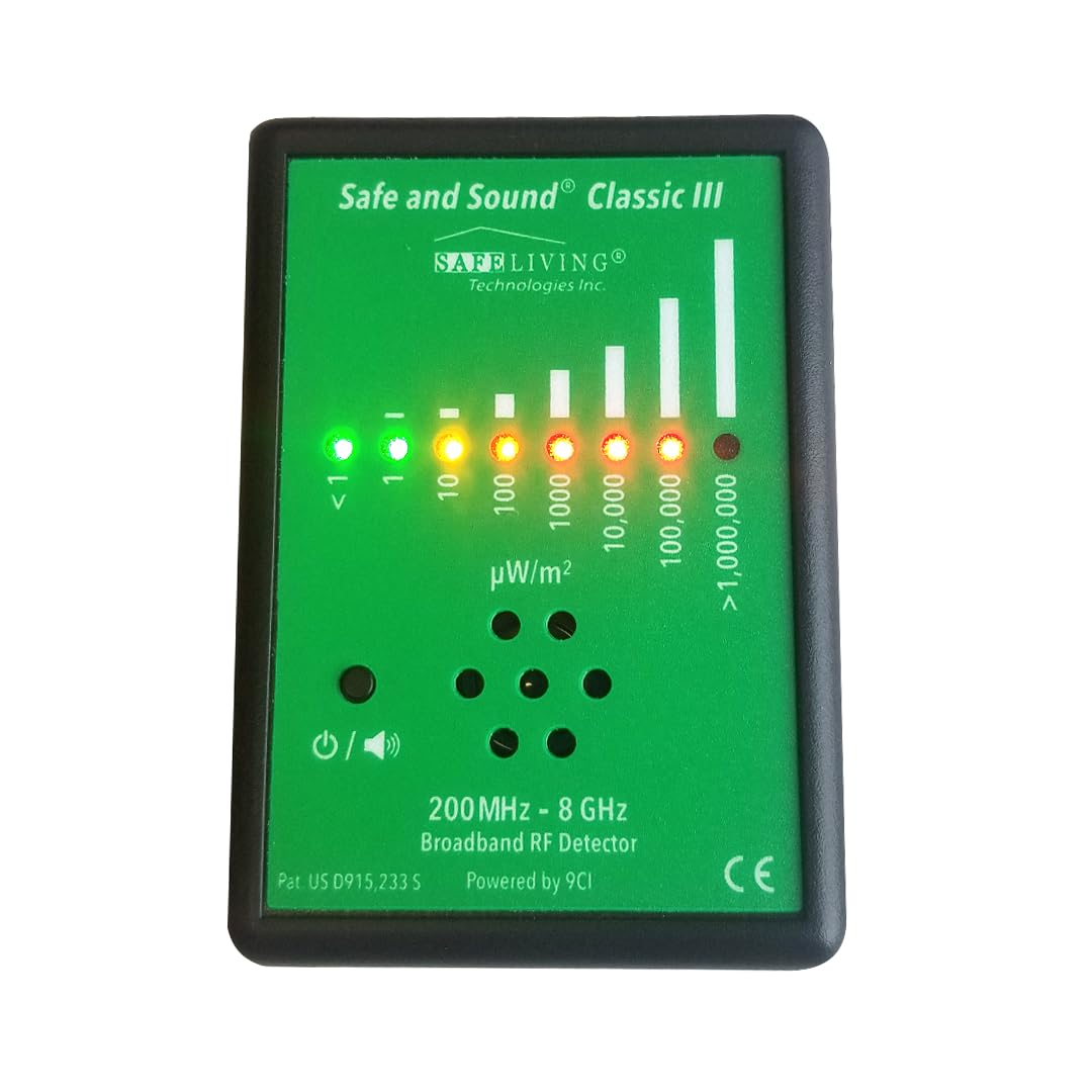 Safe and Sound 5G EMF Detector - New 2024 -3