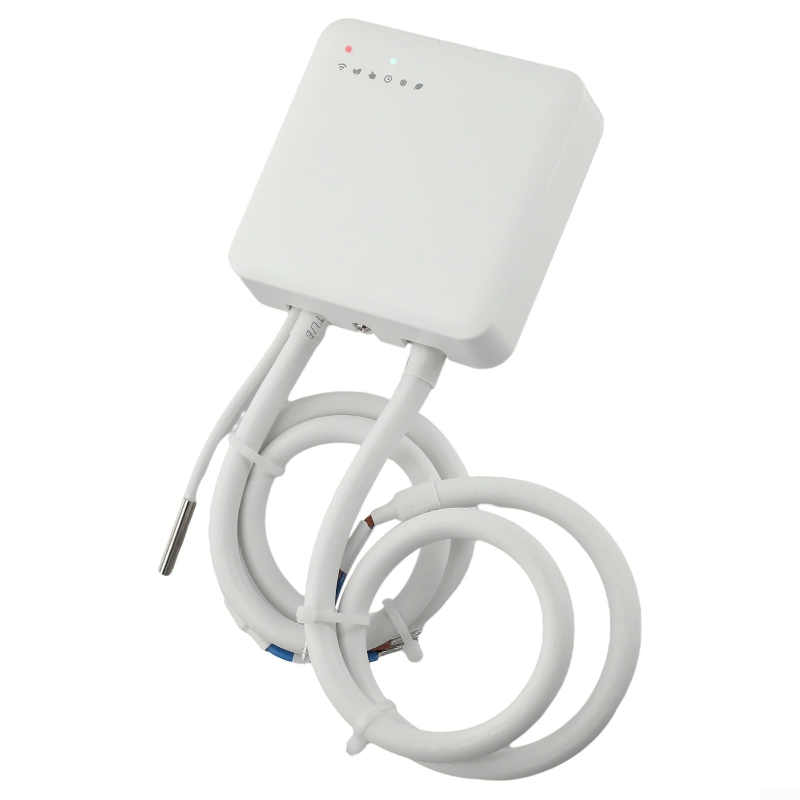 Termostato WiFi para tuya para Radiador Eléctrico con Control FP y Medidor de - Programable 16A Pantalla Táctil 85x85mm