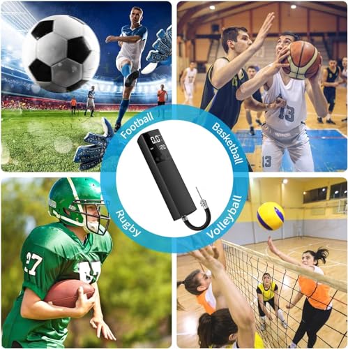 Pumteck ABUJ0008 Electric Ball Pump, Smart Air Pump Portable Fast Ball Inflation thumb #2