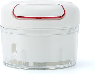 Broyeur D'ail TrèS ÉConomique Hachoir et DéChiqueteur Manuels Concasseur D'oignons Coupe-Ail 1 PièCe pour Viande, LéGumes, Herbes, Noix, Oignons, Ails pour Salade, Salsa, Pesto, Salade de Chou